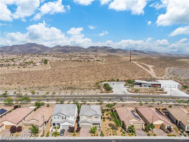 2832 Aragon Terrace Way, Henderson, NV 89044 - aerial view of residential area featuring mountains
