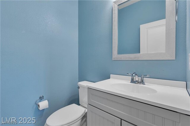 2832 Aragon Terrace Way, Henderson, NV 89044 - half bath featuring toilet and vanity