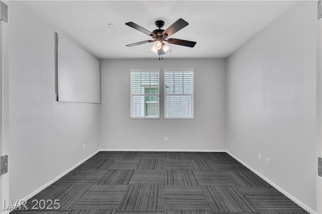 2832 Aragon Terrace Way, Henderson, NV 89044 - spare room featuring a ceiling fan and baseboards