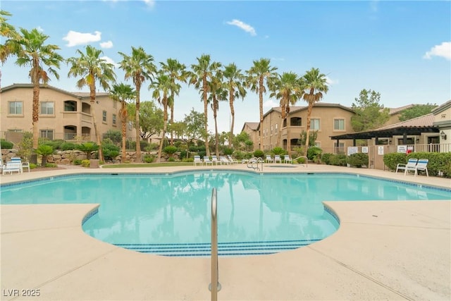 8985 S Durango Dr Unit 1177, Las Vegas, NV 89113 - community pool with a patio area