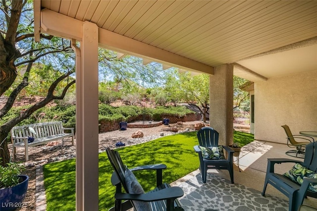2111 Tiger Links Dr, Henderson, NV 89012 - view of patio / terrace