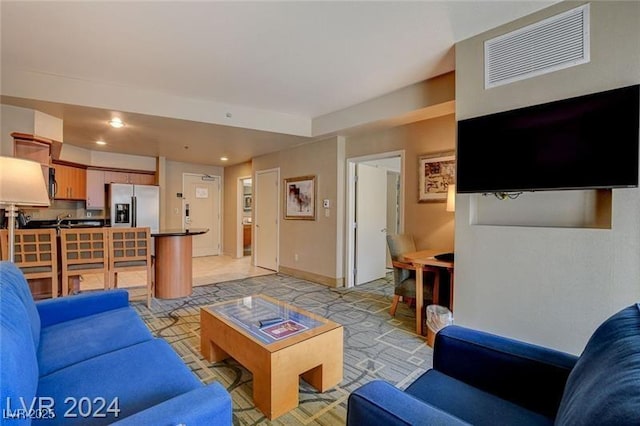 211 E Flamingo Rd Unit 615, Las Vegas, NV 89169 - living area featuring recessed lighting