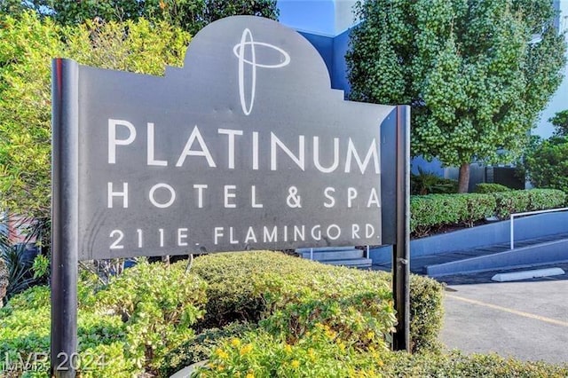 211 E Flamingo Rd Unit 615, Las Vegas, NV 89169 - community sign with uncovered parking