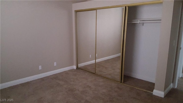 2777 Beaconfalls Way, Las Vegas, NV 89142 - unfurnished bedroom with carpet, a closet, and baseboards