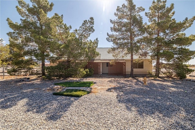 3580 S Shawnee Ave, Pahrump, NV 89048 - view of front of house with stucco siding
