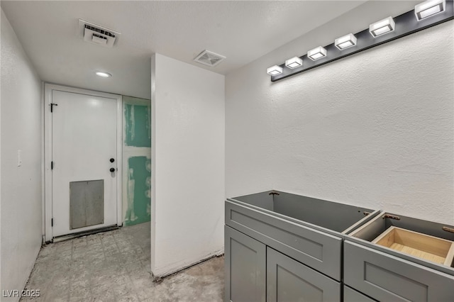 3421 Rochelle Ct, Las Vegas, NV 89121 - washroom featuring light floors and a textured wall
