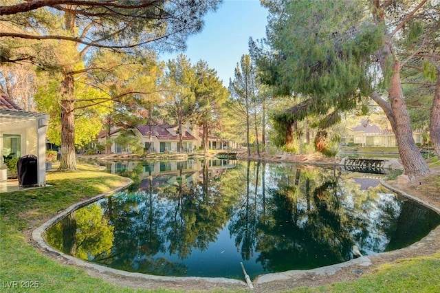 6944 Emerald Springs Ln, Las Vegas, NV 89113 - surrounding community featuring a water view