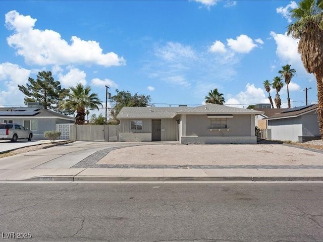 4204 El Jardin Ave, Las Vegas, NV 89102 - single story home featuring concrete driveway and a gate