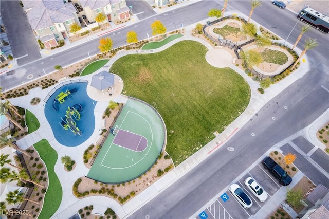 12110 Midnight Pine Rd Unit 4, Las Vegas, NV 89183 - drone / aerial view