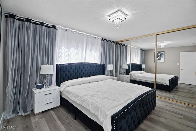 5375 Chestnut St, Las Vegas, NV 89119 - bedroom featuring wood finished floors and a closet