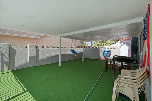 5375 Chestnut St, Las Vegas, NV 89119 - view of yard