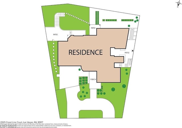 2925 Coast Line Ct, Las Vegas, NV 89117 - property floor plan