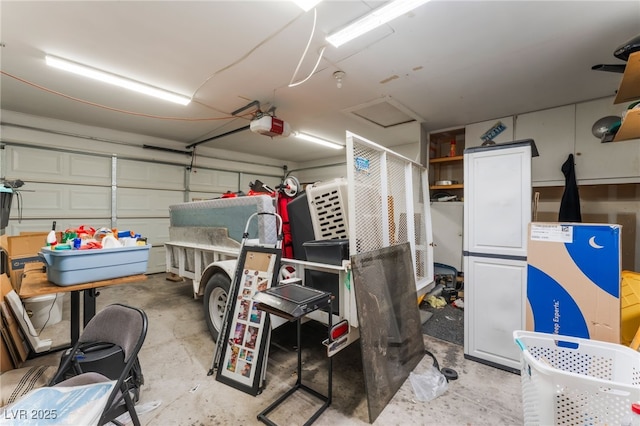 4335 Twin Peaks Dr, North Las Vegas, NV 89032 - garage with a garage door opener
