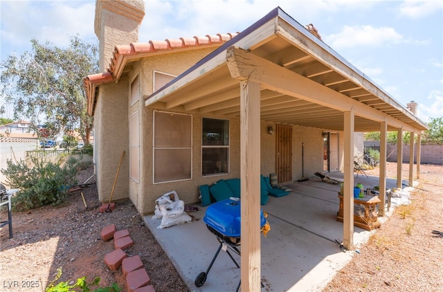 4335 Twin Peaks Dr, North Las Vegas, NV 89032 - view of patio featuring area for grilling