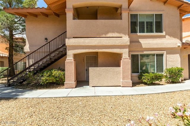 350 S Durango Dr Unit 103, Las Vegas, NV 89145 - view of exterior entry with stucco siding