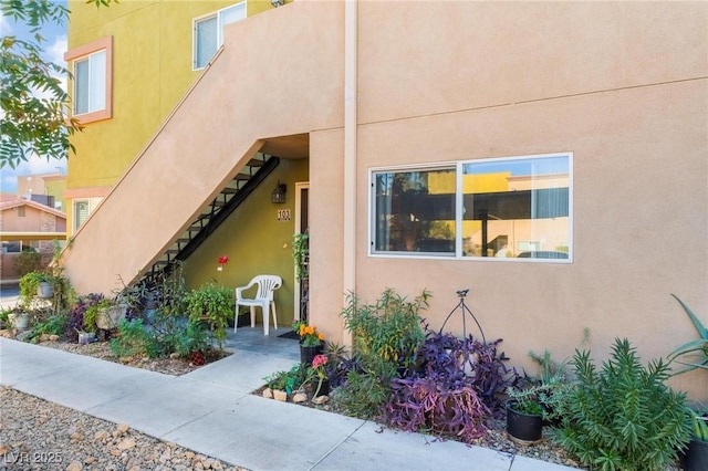 1812 N Decatur Blvd Unit 103, Las Vegas, NV 89108 - doorway to property featuring stucco siding