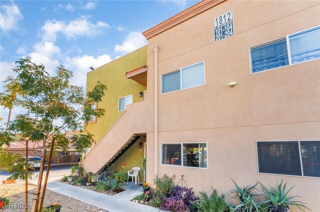 1812 N Decatur Blvd Unit 103, Las Vegas, NV 89108 - view of building exterior with stairs