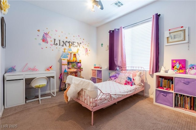 10526 Harvest Wind Dr, Las Vegas, NV 89135 - carpeted bedroom featuring baseboards and a ceiling fan