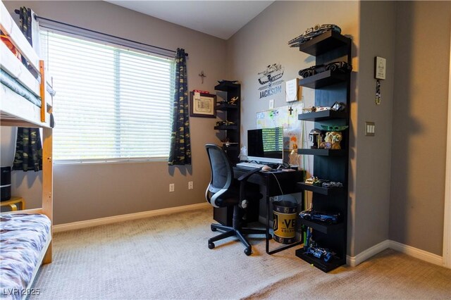 10526 Harvest Wind Dr, Las Vegas, NV 89135 - carpeted office featuring plenty of natural light and baseboards