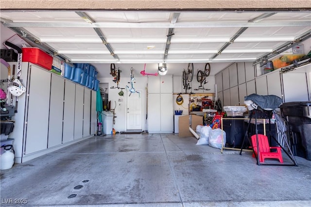 10526 Harvest Wind Dr, Las Vegas, NV 89135 - garage with a garage door opener