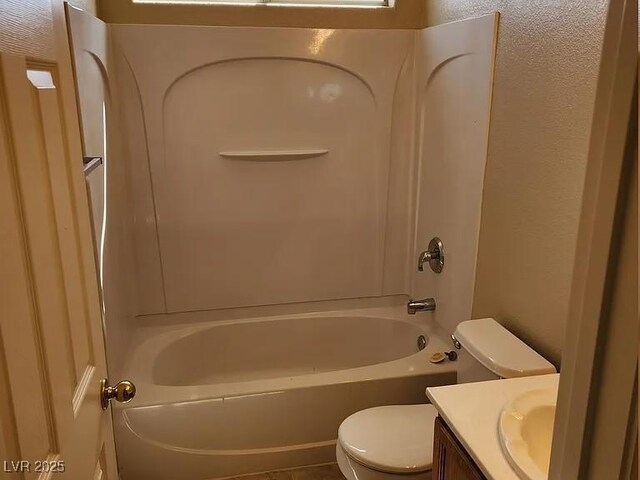 5605 Midnight Breeze St, North Las Vegas, NV 89081 - full bathroom with vanity and  shower combination