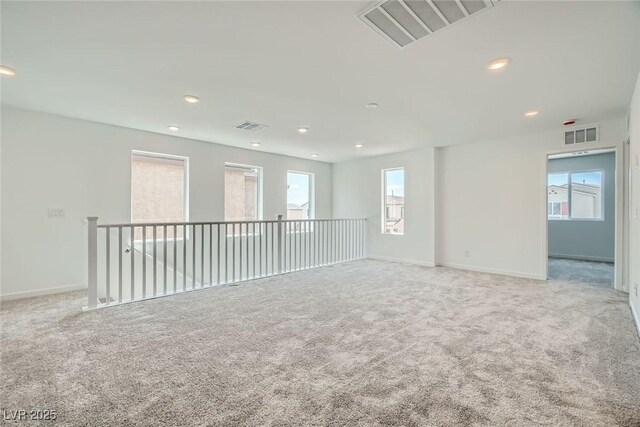 9842 Lost Horse Ave, Las Vegas, NV 89178 - empty room featuring carpet, baseboards, and recessed lighting