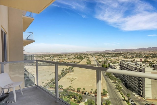 8255 Las Vegas Blvd Unit 1821, Las Vegas, NV 89123 - balcony featuring a mountain view