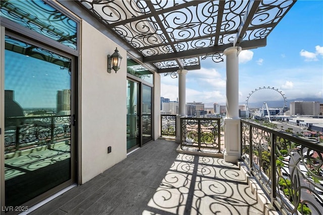 1 Hughes Center Dr Unit 1901, Las Vegas, NV 89169 - balcony with a city view