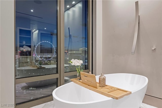 1 Hughes Center Dr Unit 1901, Las Vegas, NV 89169 - bathroom featuring a soaking tub