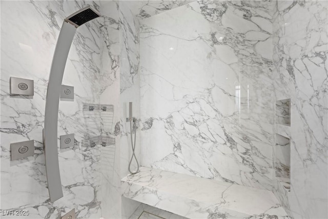 1 Hughes Center Dr Unit 1901, Las Vegas, NV 89169 - full bathroom featuring a marble finish shower