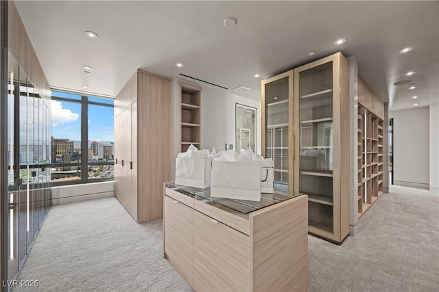 1 Hughes Center Dr Unit 1901, Las Vegas, NV 89169 - walk in closet featuring light carpet