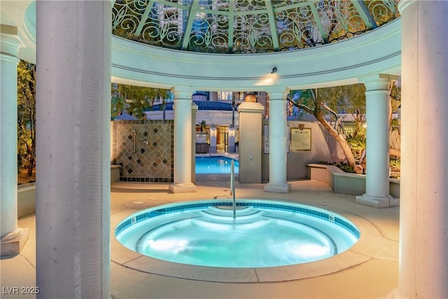1 Hughes Center Dr Unit 1901, Las Vegas, NV 89169 - view of pool with a community hot tub and a patio area