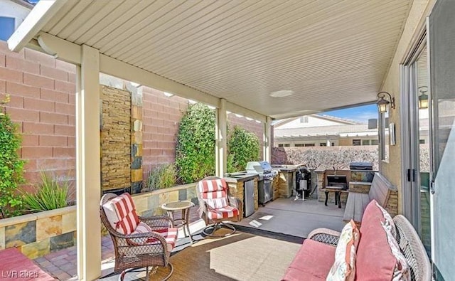 10001 Blairwood Ct, Las Vegas, NV 89178 - view of patio / terrace