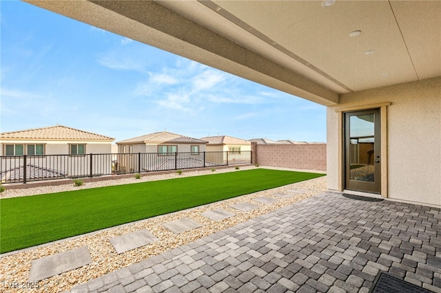 230 Cactus Sunrise St, Las Vegas, NV 89138 - view of patio / terrace with a residential view