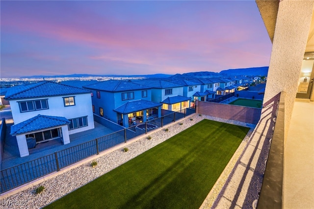 230 Cactus Sunrise St, Las Vegas, NV 89138 - exterior space with a gazebo and a residential view
