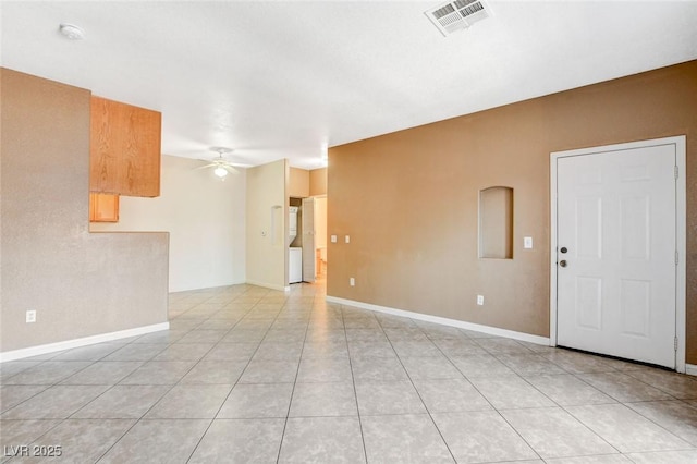 4730 E Craig Rd Unit 1005, Las Vegas, NV 89115 - unfurnished room featuring ceiling fan, light tile patterned floors, and a smoke detector