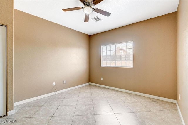 4730 E Craig Rd Unit 1005, Las Vegas, NV 89115 - unfurnished room with ceiling fan and light tile patterned flooring