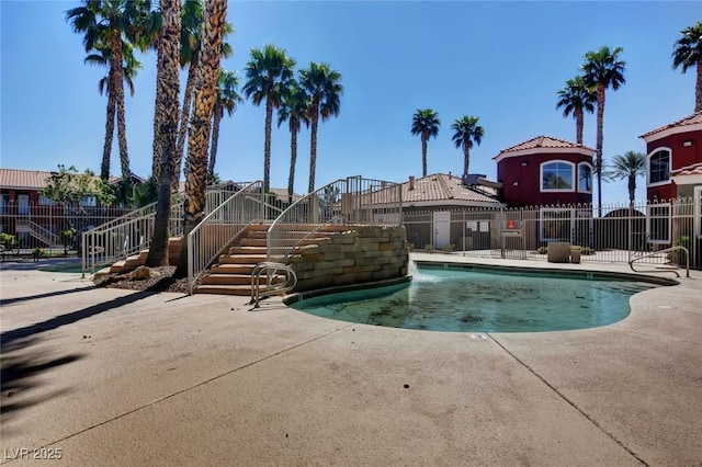 4730 E Craig Rd Unit 1005, Las Vegas, NV 89115 - community pool with stairs and a patio