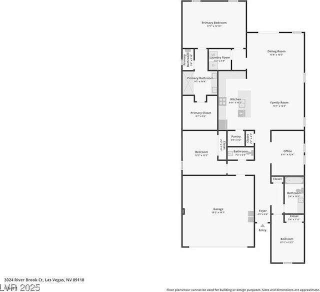3024 River Brook Ct, Las Vegas, NV 89139 - room layout