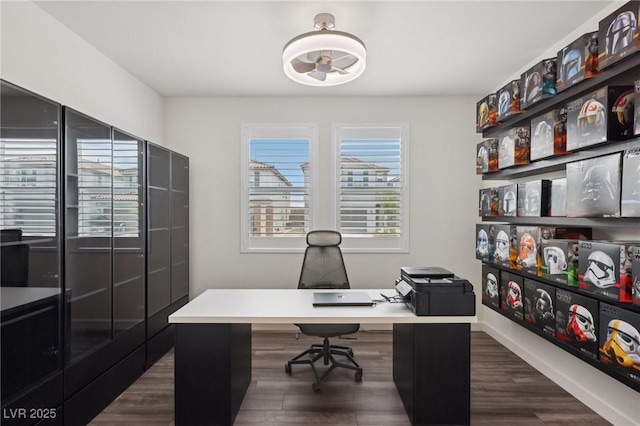3024 River Brook Ct, Las Vegas, NV 89139 - office space with dark wood-type flooring