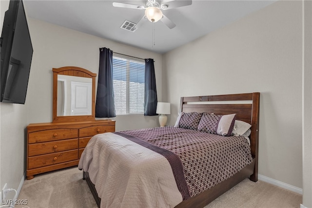 9950 Coyote Echo Ct, Las Vegas, NV 89166 - carpeted bedroom with baseboards and ceiling fan