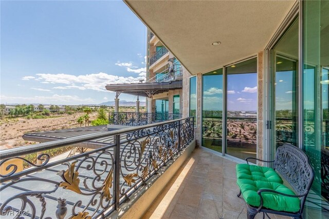 9101 Alta Dr Unit 203, Las Vegas, NV 89145 - balcony with a mountain view