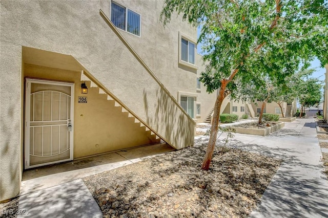 1846 N Decatur Blvd Unit 104, Las Vegas, NV 89108 - entrance to property featuring stucco siding