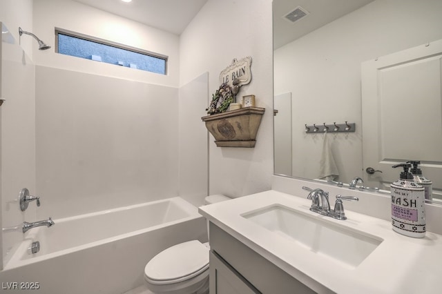10140 Magnolia Creek St, Las Vegas, NV 89141 - full bath featuring toilet, vanity, and bathtub / shower combination