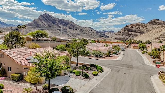 10709 Hunters Woods Pl, Las Vegas, NV 89134 - view of mountain background featuring nearby suburban area