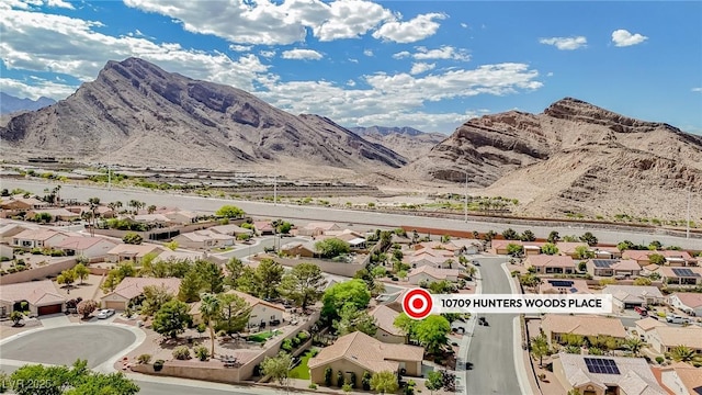 10709 Hunters Woods Pl, Las Vegas, NV 89134 - view of mountain backdrop with nearby suburban area