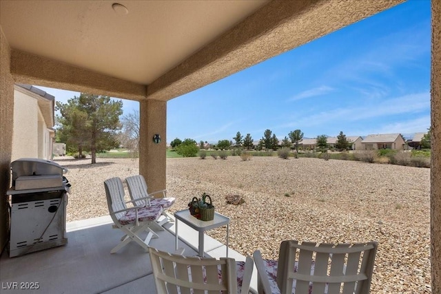 7817 Homing Pigeon St, North Las Vegas, NV 89084 - view of patio with grilling area