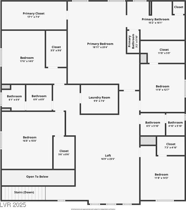 7736 Tioga Ridge Ct, Las Vegas, NV 89117 - view of room layout