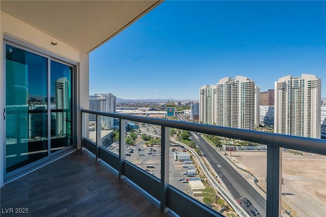 222 Karen Ave Unit 2804, Las Vegas, NV 89109 - balcony featuring a city view