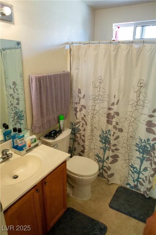 5216 Loma Verde Ave, Las Vegas, NV 89108 - full bathroom featuring vanity and a shower with shower curtain